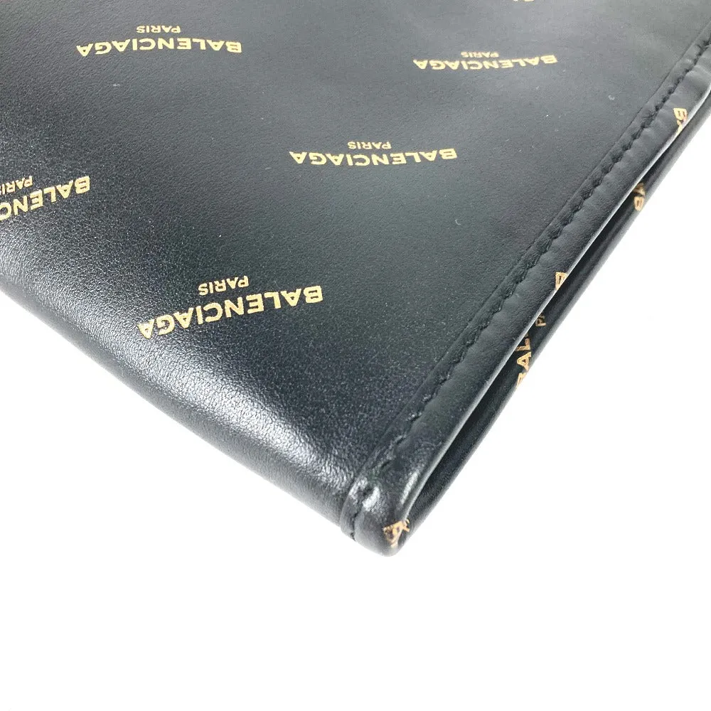 BALENCIAGA Clutch bag 443658 leather black Bag Bazaar porch mens
