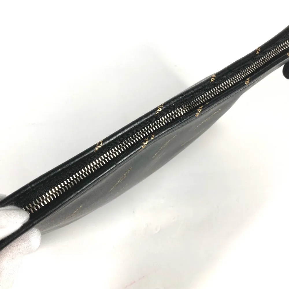 BALENCIAGA Clutch bag 443658 leather black Bag Bazaar porch mens