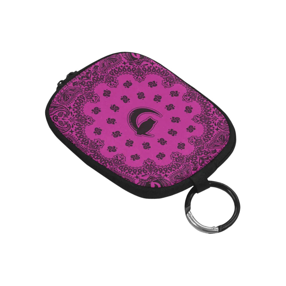 BANDANA PRPLE Coin Purse