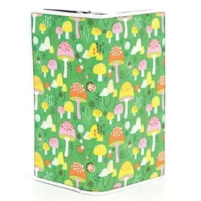 Comeco Mushroom All Over Print Zip Around Wallet