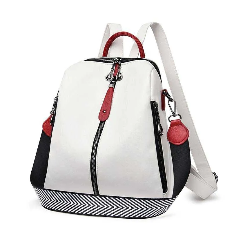 Fashion Women Backpack Soft Leather Backpack