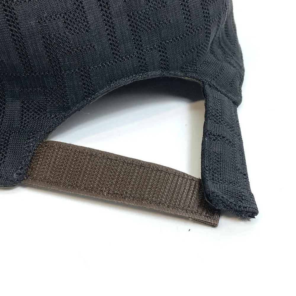 FENDI cap FZQ770 polyamide black Zucca unisex(Unisex) Used