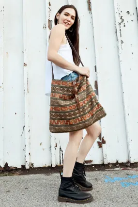 Montego Woven Shoulder Bag