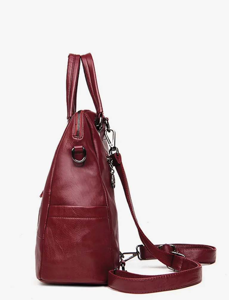 Multifunction Tassel Backpack