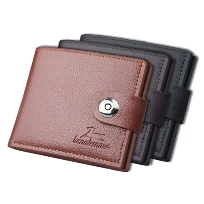 Retro Woven Pattern Leather Wallet - Elevate Your Everyday Style!