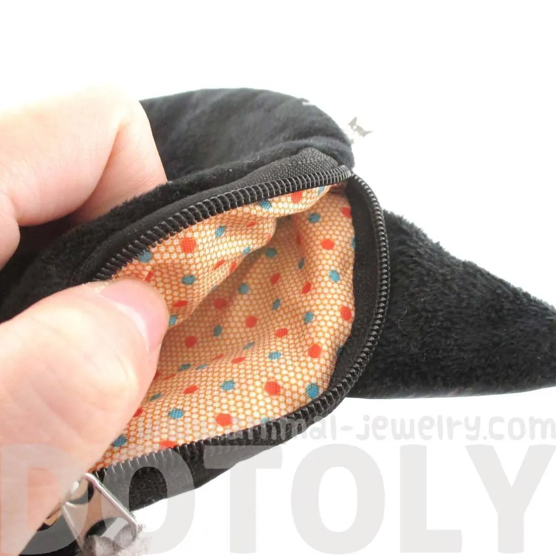Siberian Husky Dog Face Animal Meme Coin Purse Make Up Bag