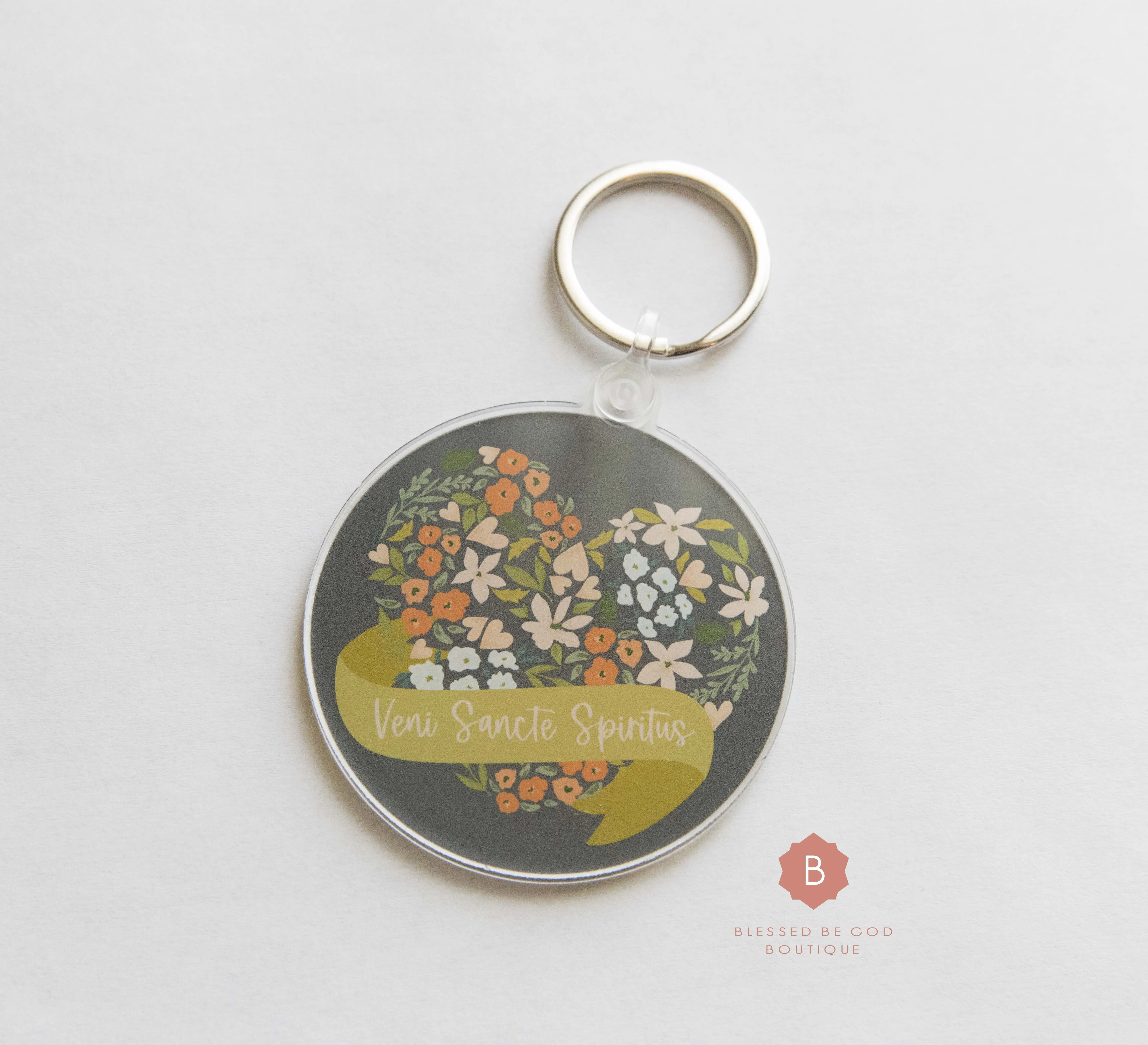 Veni Sancte Spiritus Keychain