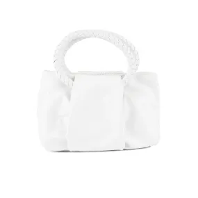 White Soft Handbag